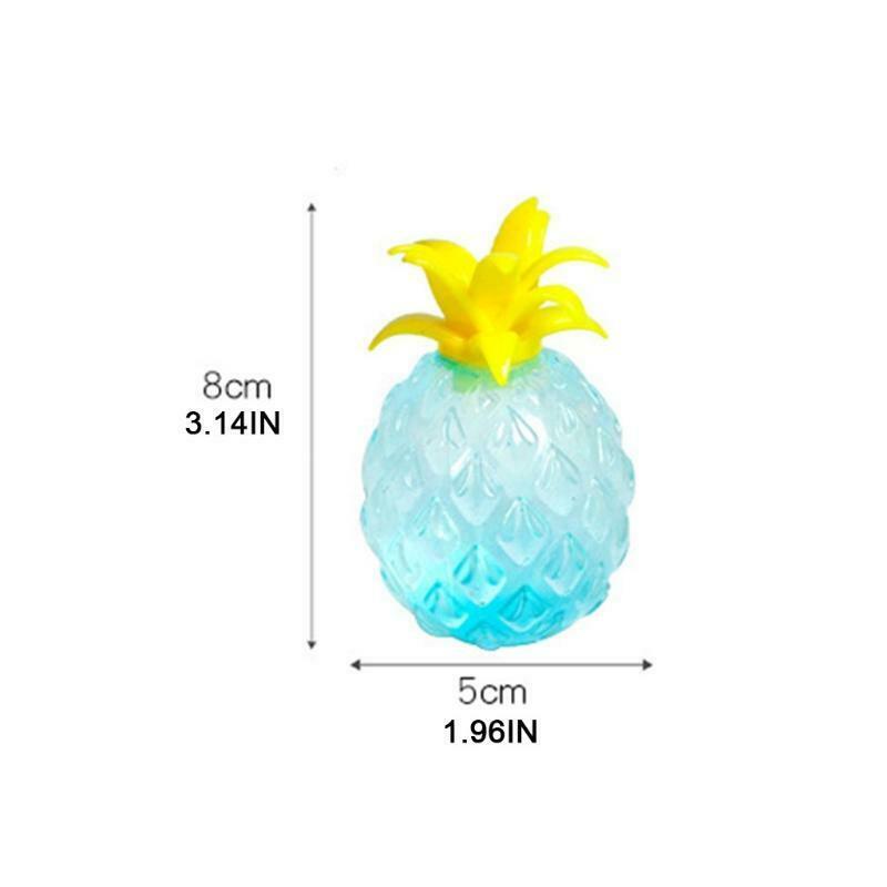 1PC Mini Pineapple Ball Anti Pressure Toys for Kids' Party Favor Sets Vent Ball