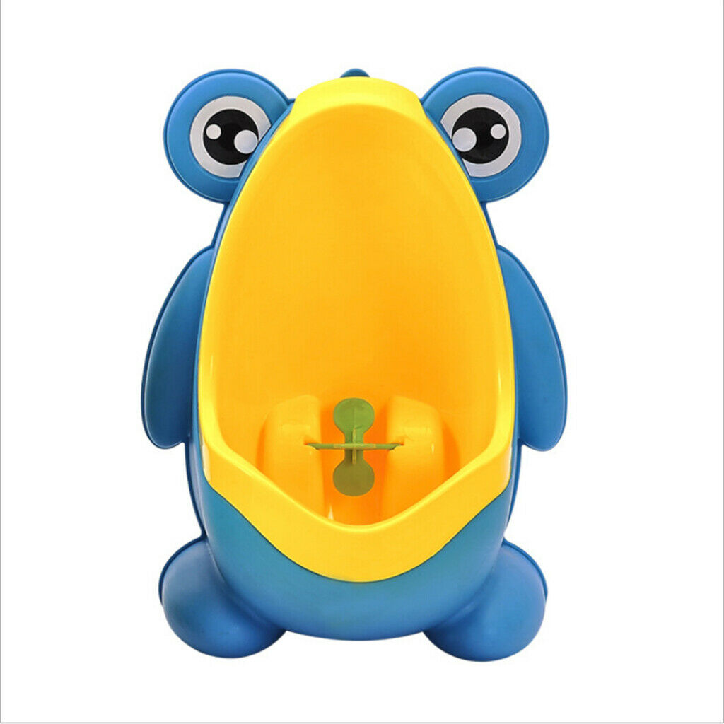 2 Pieces Toddler Boy Kid Toilet Frog Potty Urinal Stand Up Pee Training