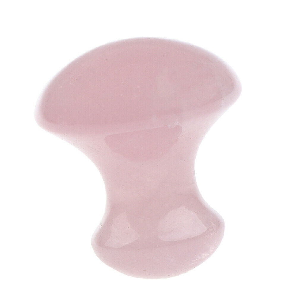 3pcs Natural Healthy Relaxing Mushroom Shaped Jade Stone Spa Tool for Full Body