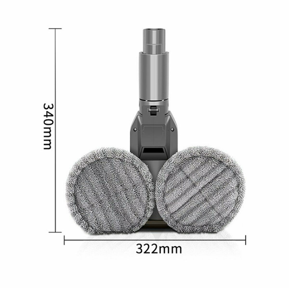 Dry & Wet Electric Mop Head w/ Water Tank For Dyson V7 V8 V10 V11 Vacuum SUK