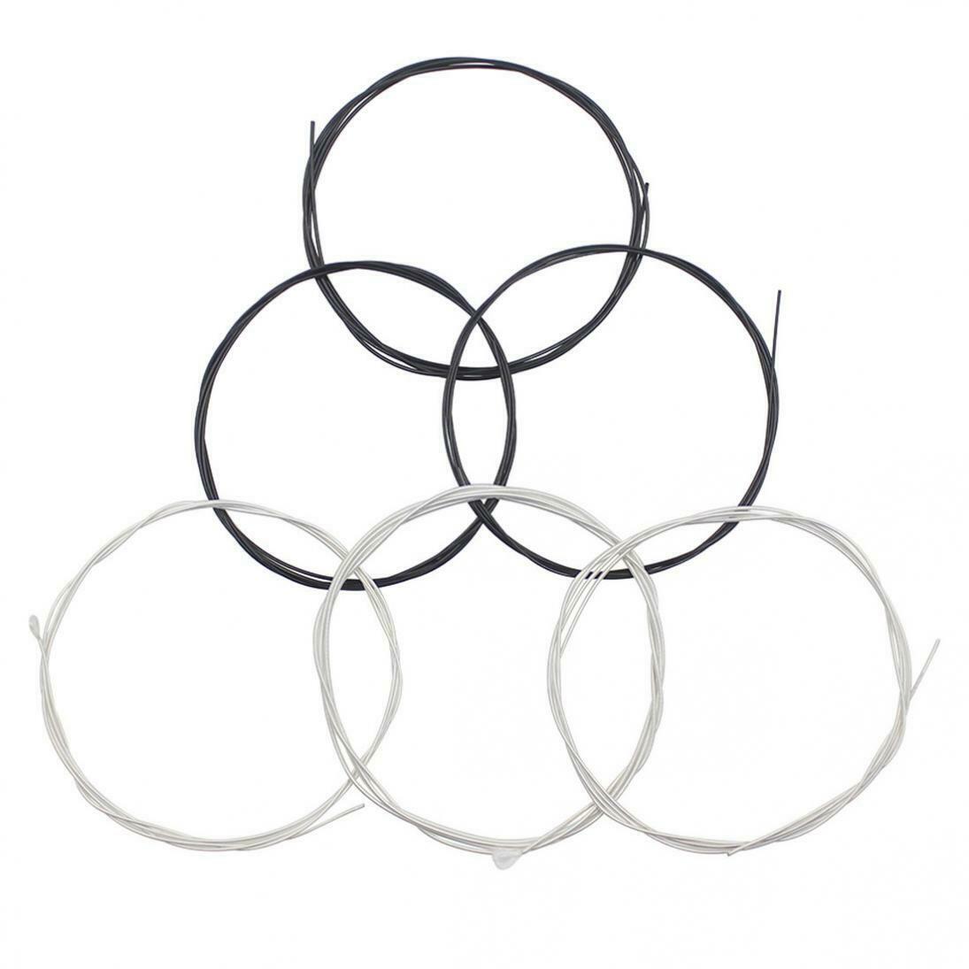 Classical Guitar Black Nylon Fiber Strings