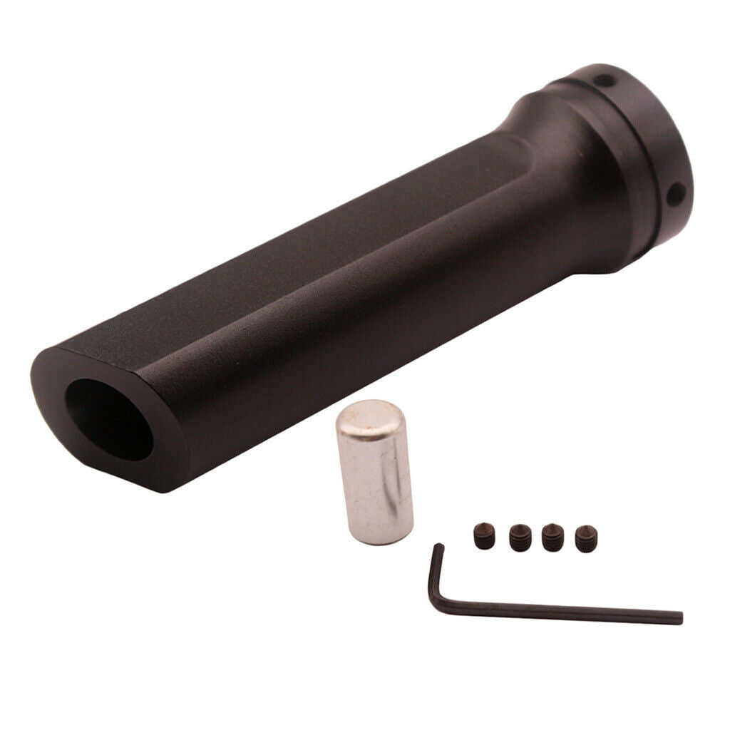 Car Auto Interior Aluminum 2.5cm Handle Brake Sleeve Handle Lever Cover