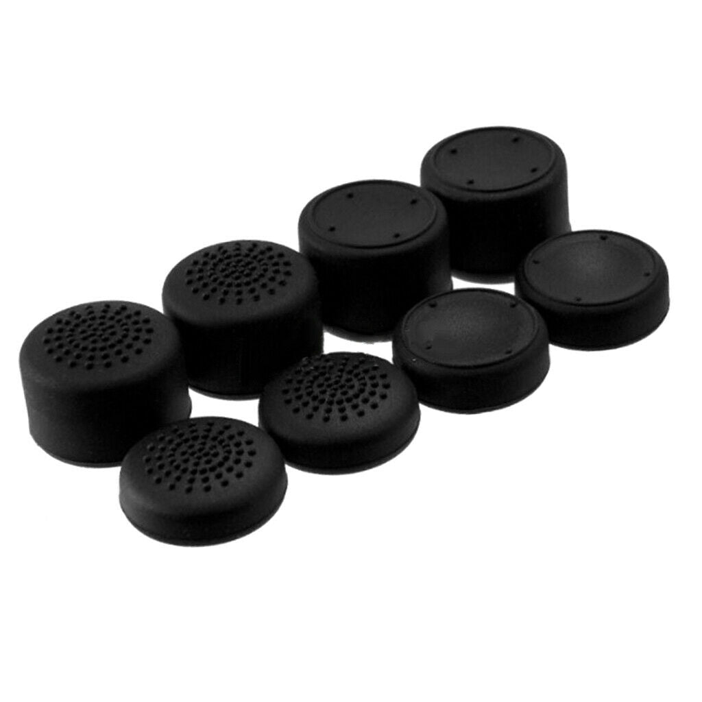 4 Thumbstick Caps w/ Thumb Extender Tall Grips for Sony PS4 Game Controller