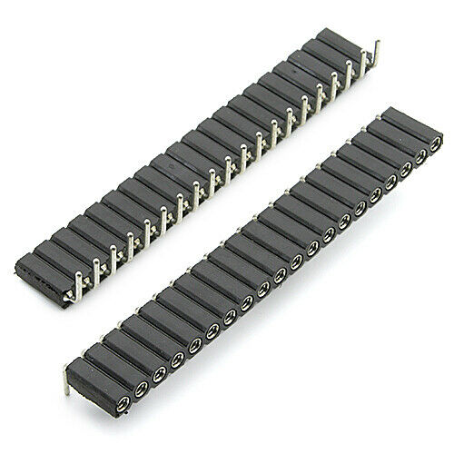 [5pcs] PCB-CONNECTOR-ANGLE Socket 20 Pin R=2.54mm