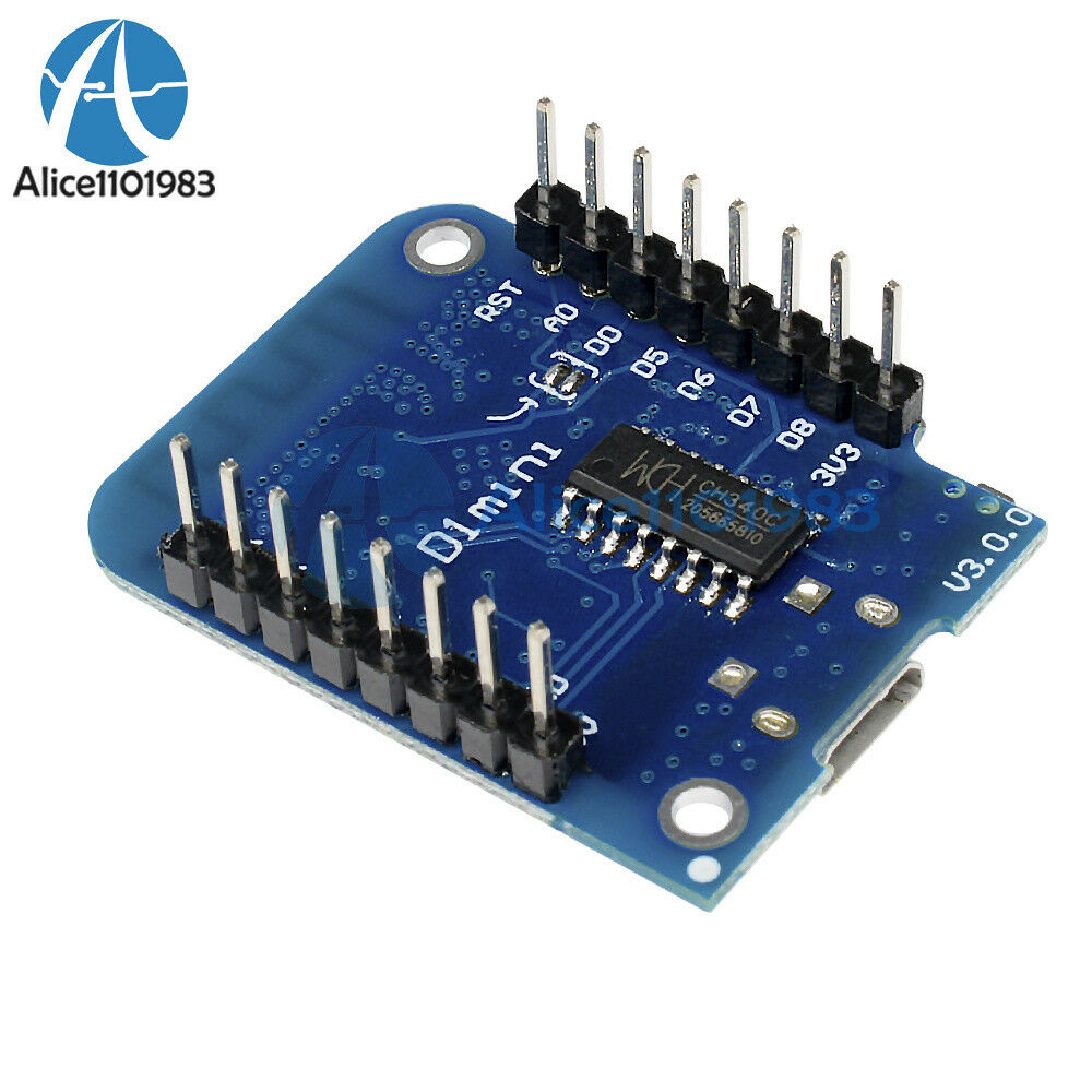 Wemos D1 Mini V3.0.0 WIFI Internet ESP8266 CH340G Development Board For Arduino
