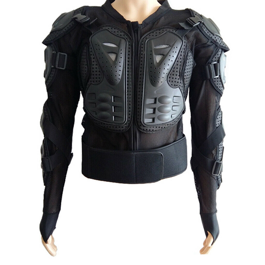 Motorcycle Full Body Jacket  Chest Protector  Black XXXL