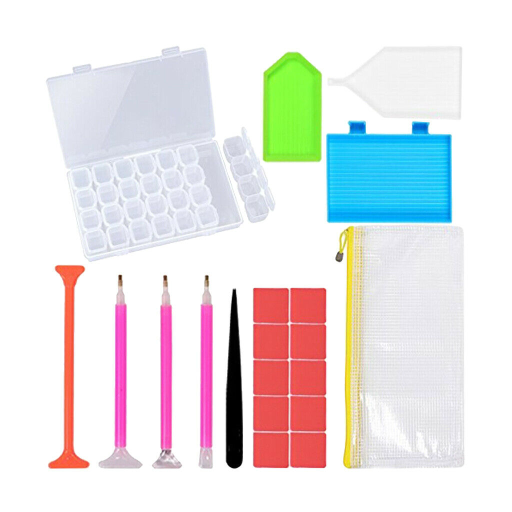 20 Pieces Diamond Painting Tools 5D Diamond Painting Accessories for Adults Kids