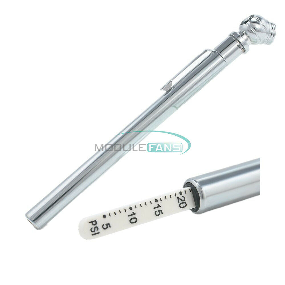 Mini Car Motor Tyre Tire Air Pressure Test Meter Gauge Pen 5-50PSI Auto Vehicle
