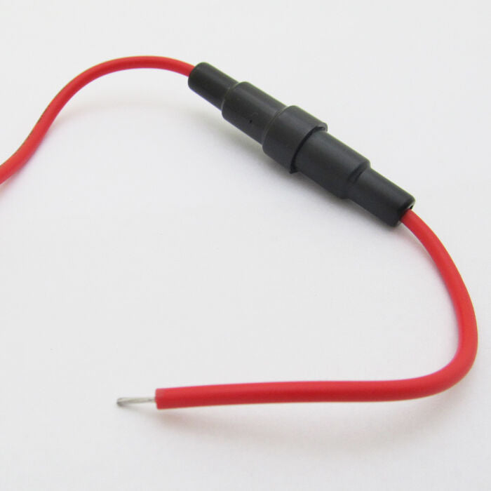 10pcs 5x20mm AGC Fuse Holder In-line screw type with wire
