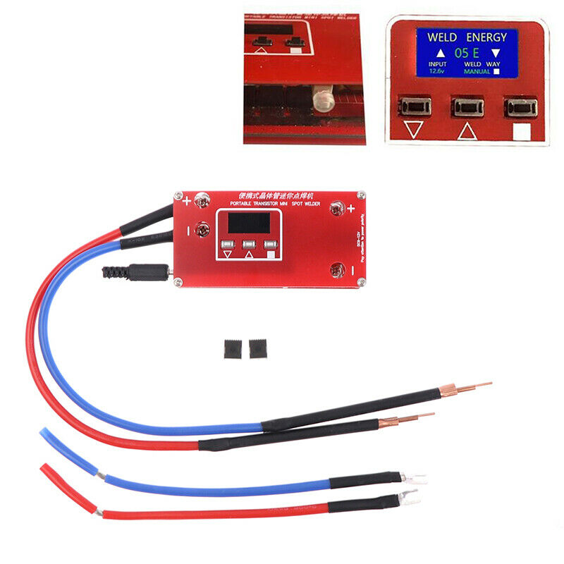 DIY Portable Mini Spot Welder Machine 18650 Various Welding Power SupplyB_DD FT