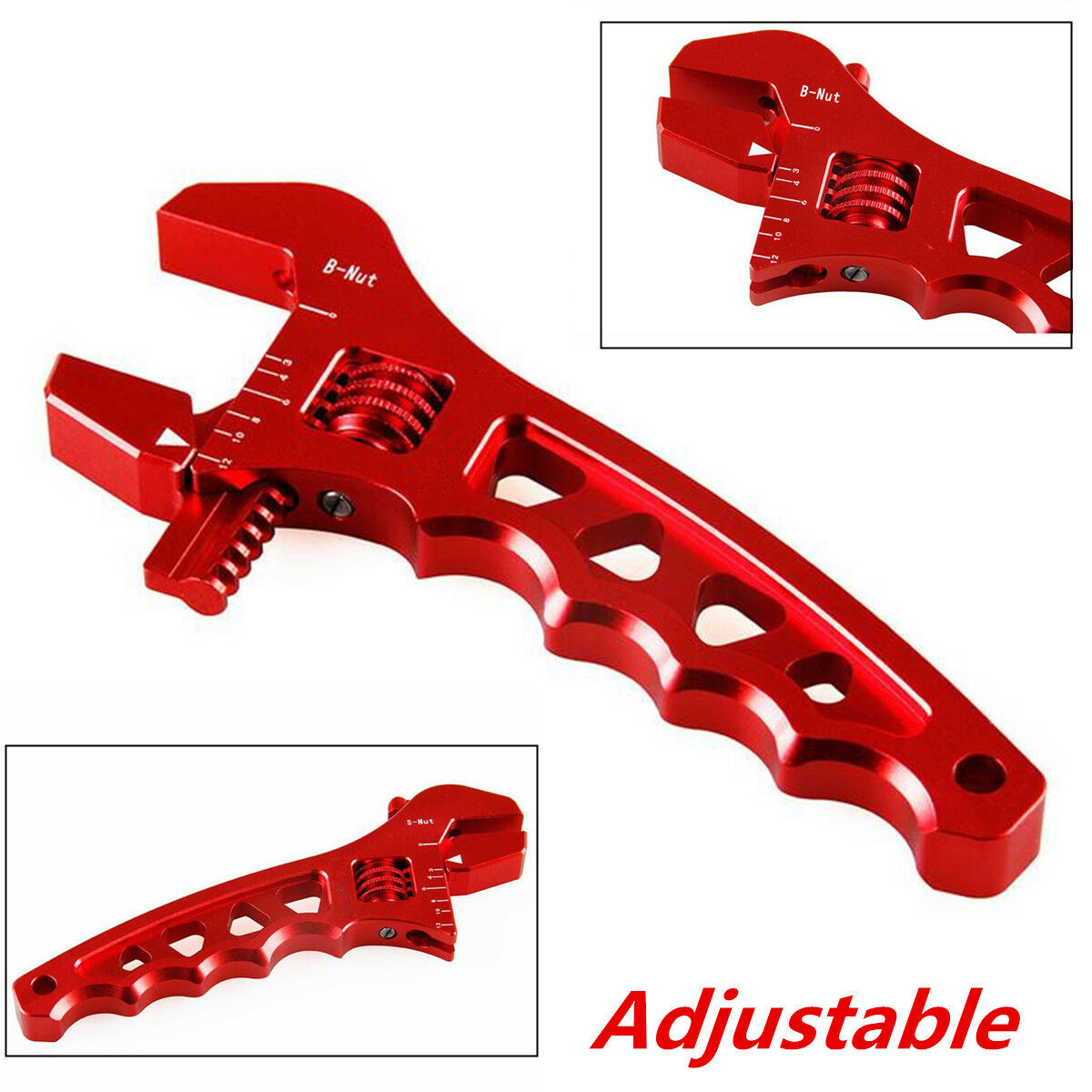 Adjustable Aluminum Alloy Wrench Fitting Tools Spanner AN3 AN4 AN6 AN8 AN10 12AN
