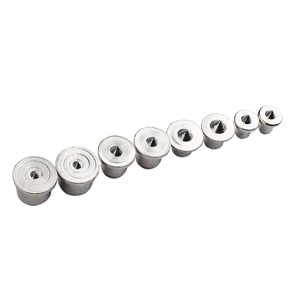 8Pcs Dowel Drill Centre Points Pin Wood 6/8/10/13mm Dowel Tenon Center Set