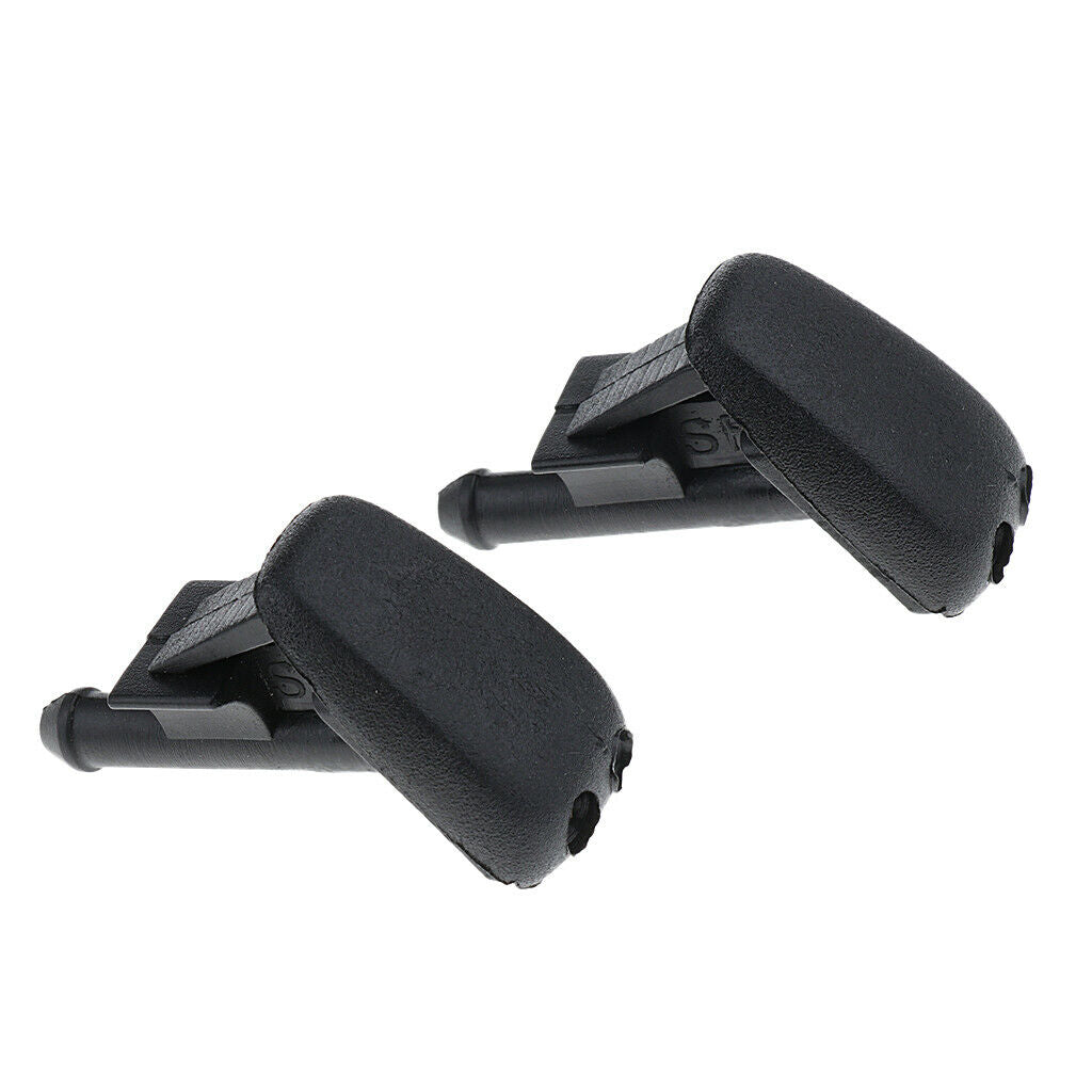 1 Pair of Windshield Wiper Nozzle Windscreen Water Spray Auto-lubrication for