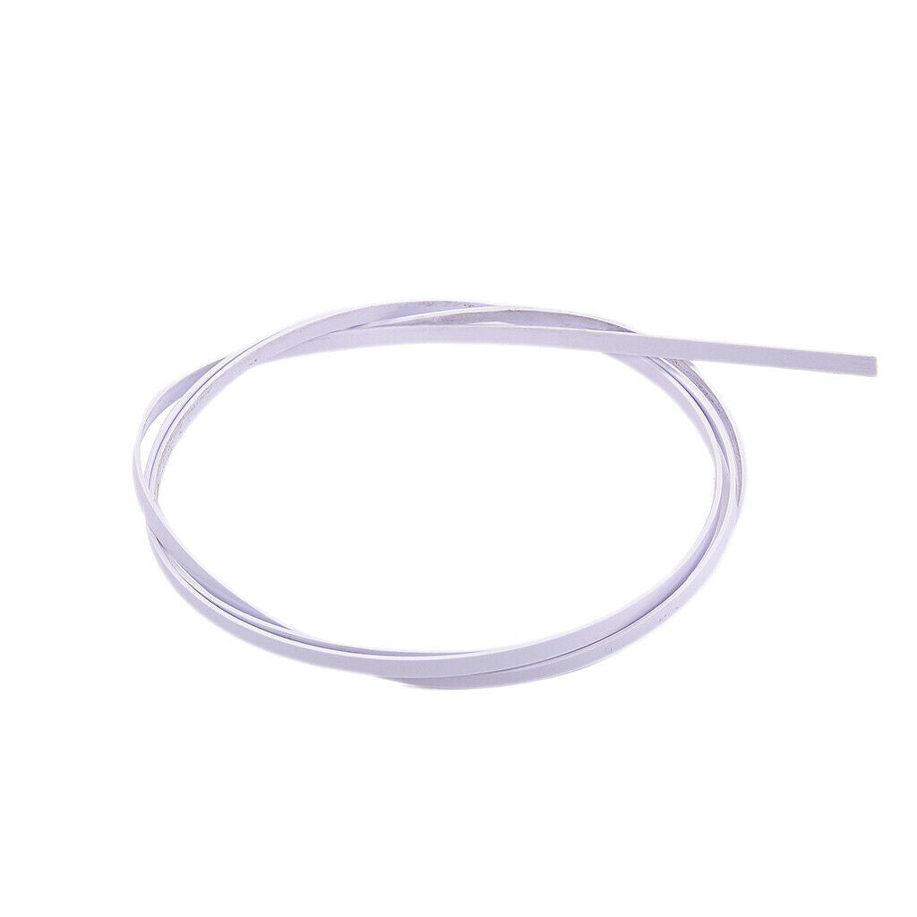 ABS Guitar Binding Maker Luthier Supply Purfling Strip 1mm Thickness White