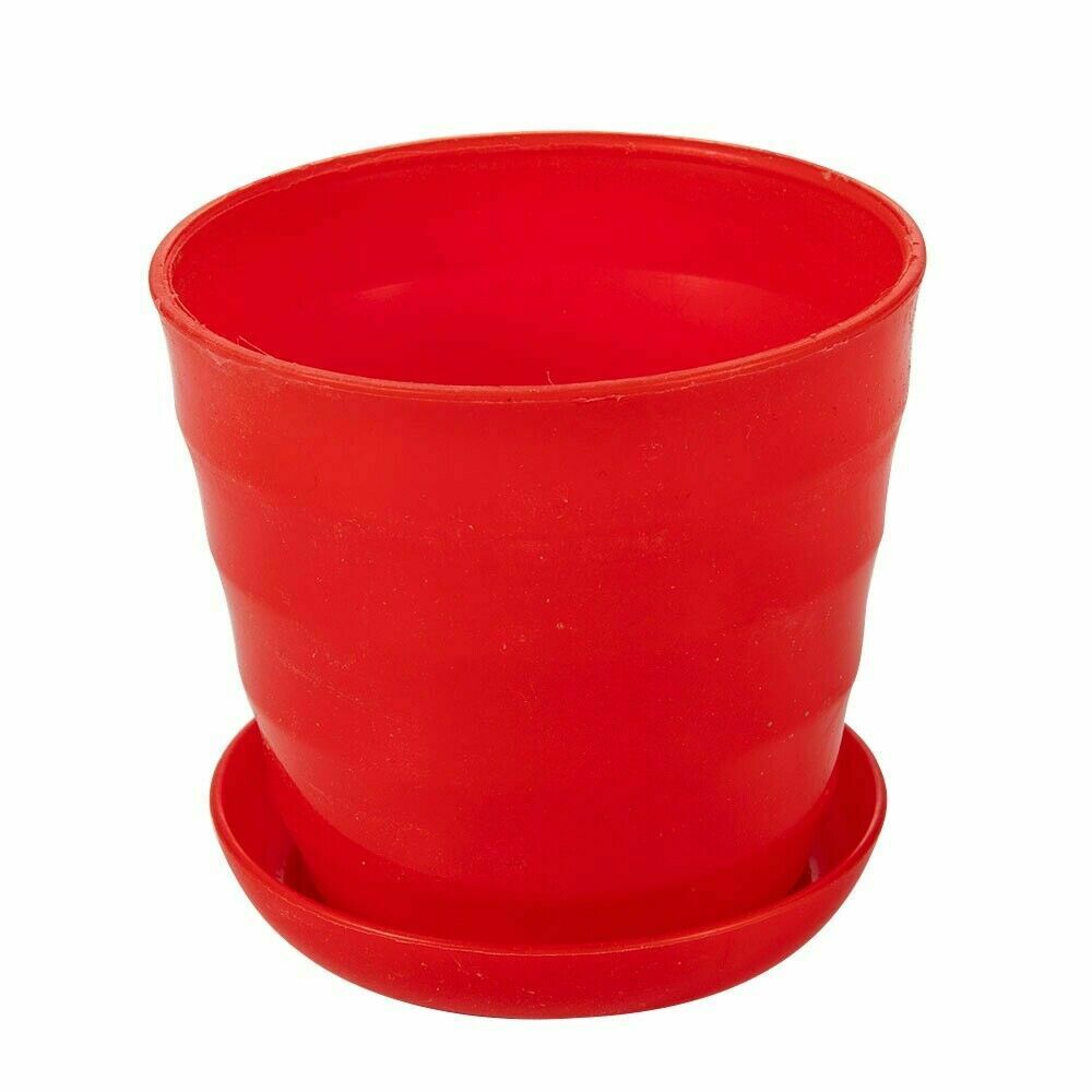5Pcs/Set Plastic Planters Indoor Flower Plant Pots, Gardening Containers