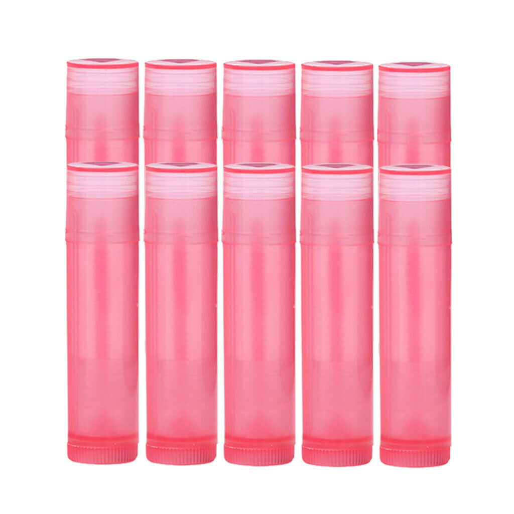 20 lot 5G Empty DIY Lip Balm Tubes Travel Refillable Lip Stick Bottles