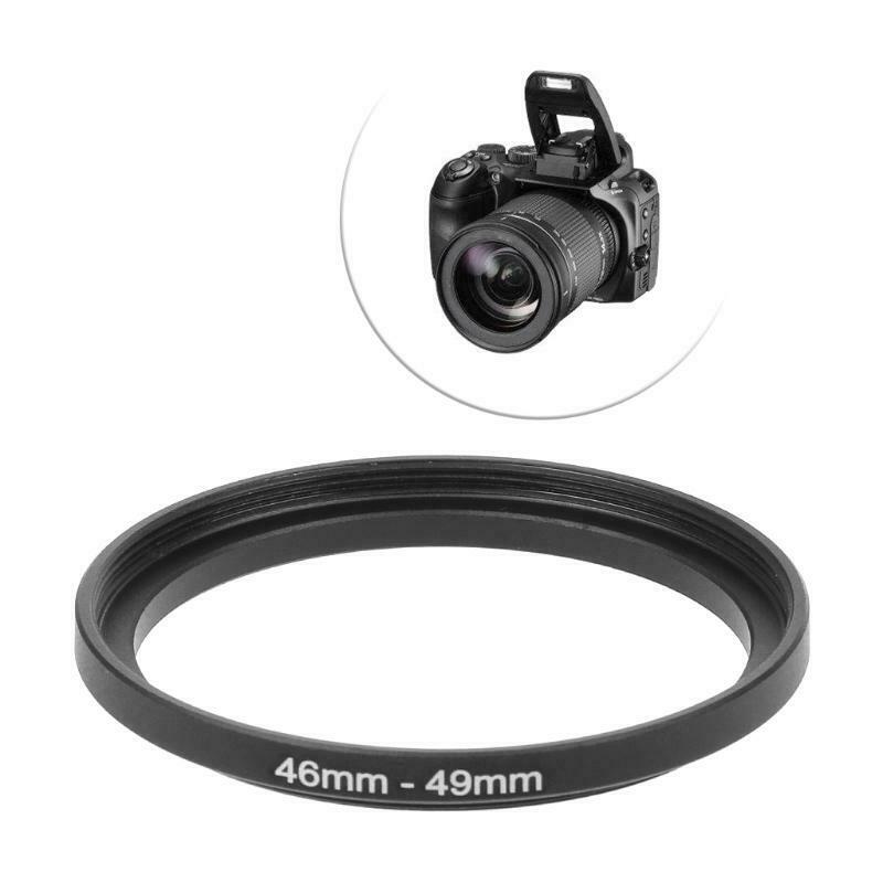 46mm To 49mm Metal Step Up Rings Lens Adapter Filter Camera Tool Accessories New