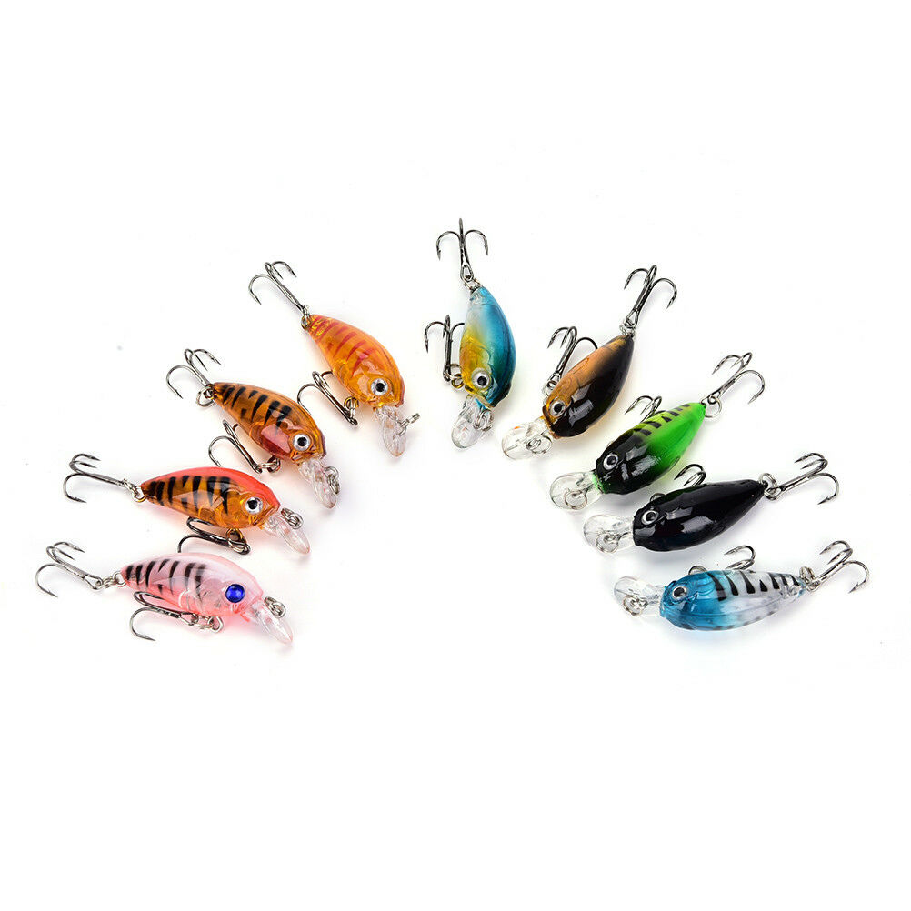 9X fishing lure hard bait pesca crazy wobbler swimbait crankbaits 4.5cm/4g BDAU