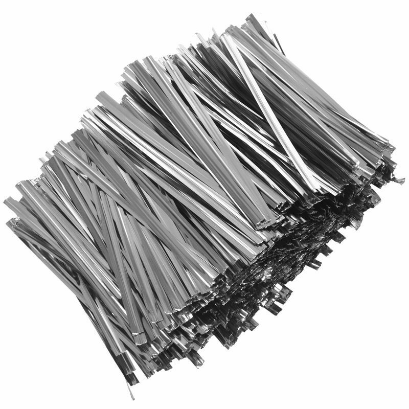 800x Metallic Twist Ties Wire For Cake Pops Sealing Bags Lollipop 8cm Pack ColA5