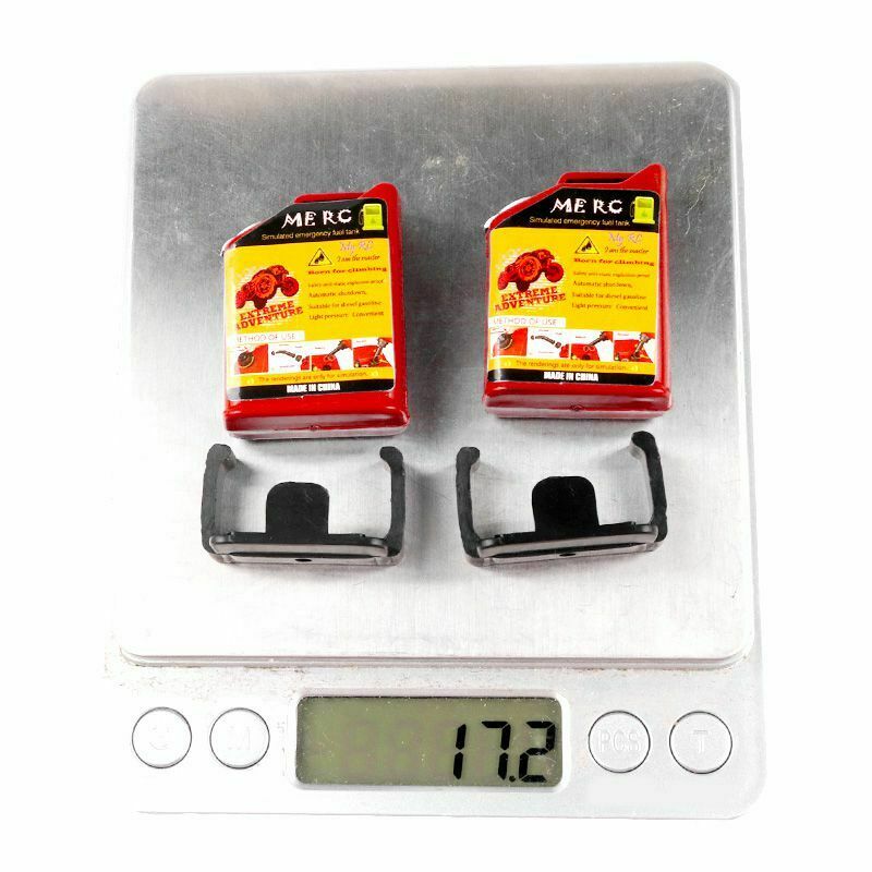 2 Pcs 1/10 Scale Rc Cler Accessory Mini Fuel Tank For Tamiya D90 Axial Wraith G1