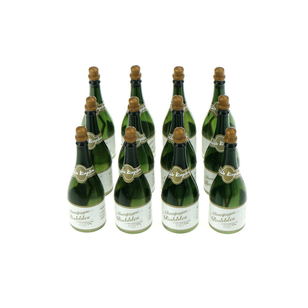 12pcs/set Champagne Bottle Bubbles Wedding Table Decoration Party Favour .l8