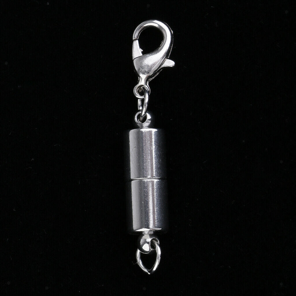 2 Colors Stainless Steel Copper Magnetic Necklace Clasps For Jewelry Making