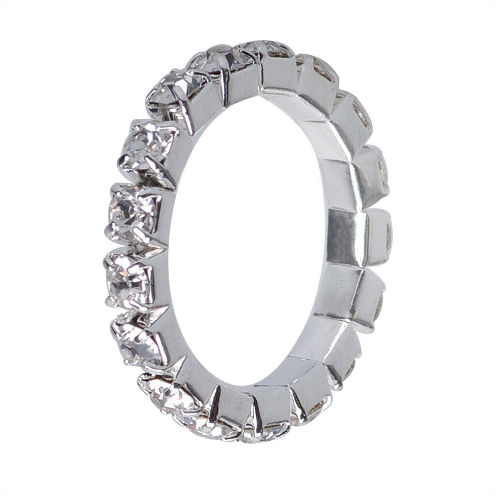 12pcs Elastic Crystal  Unique Engagement Wedding Promise Friendship  -