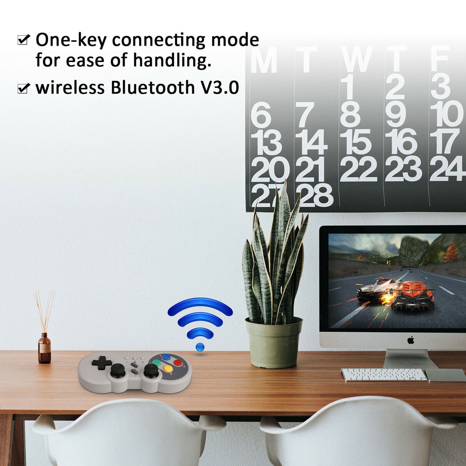 For Nintendo Switch PC Android Wireless Bluetooth Pro Controller Classic Gamepad