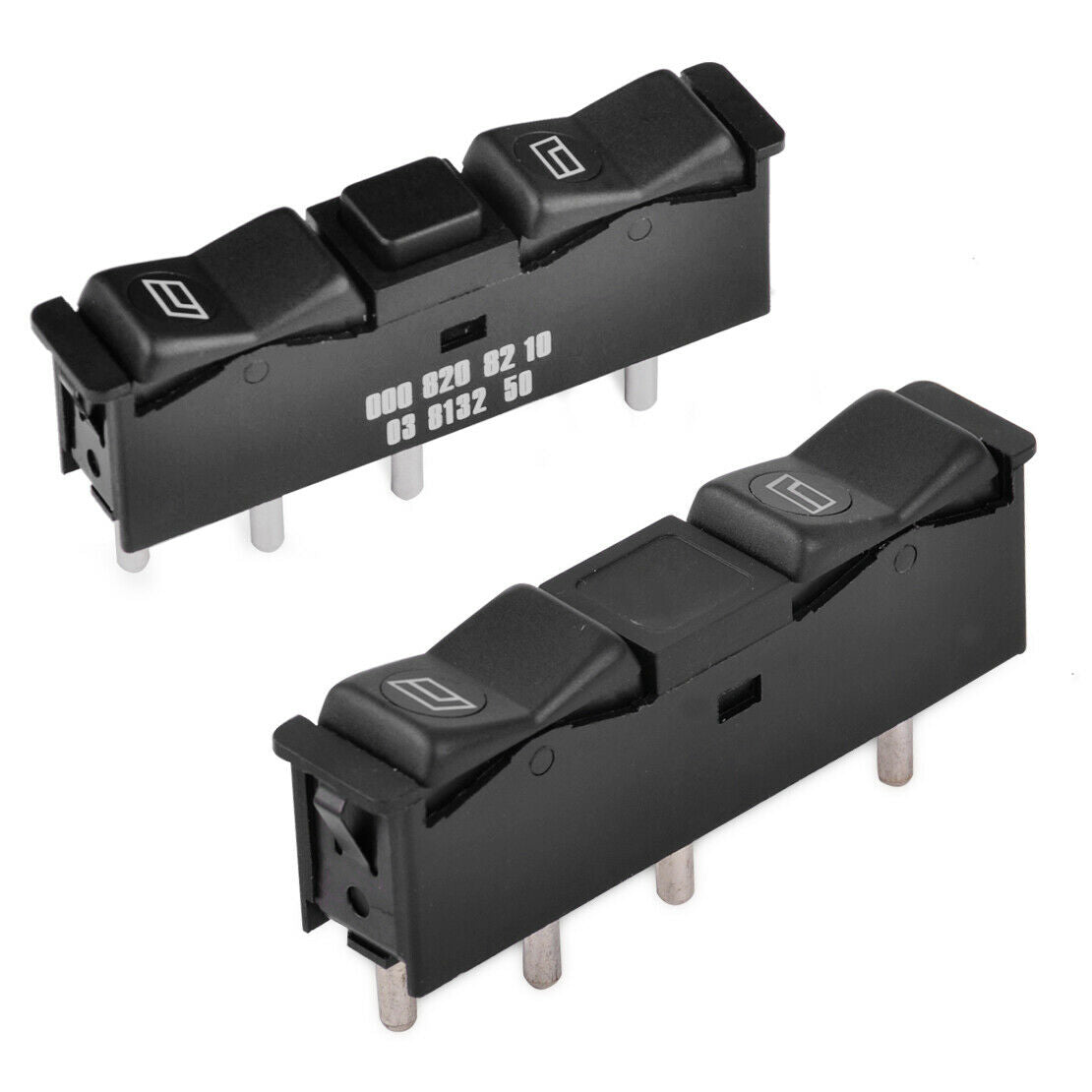 2x Door Electric Power Window Switch Fit for Benz W123 W201 W126 0008208210 An