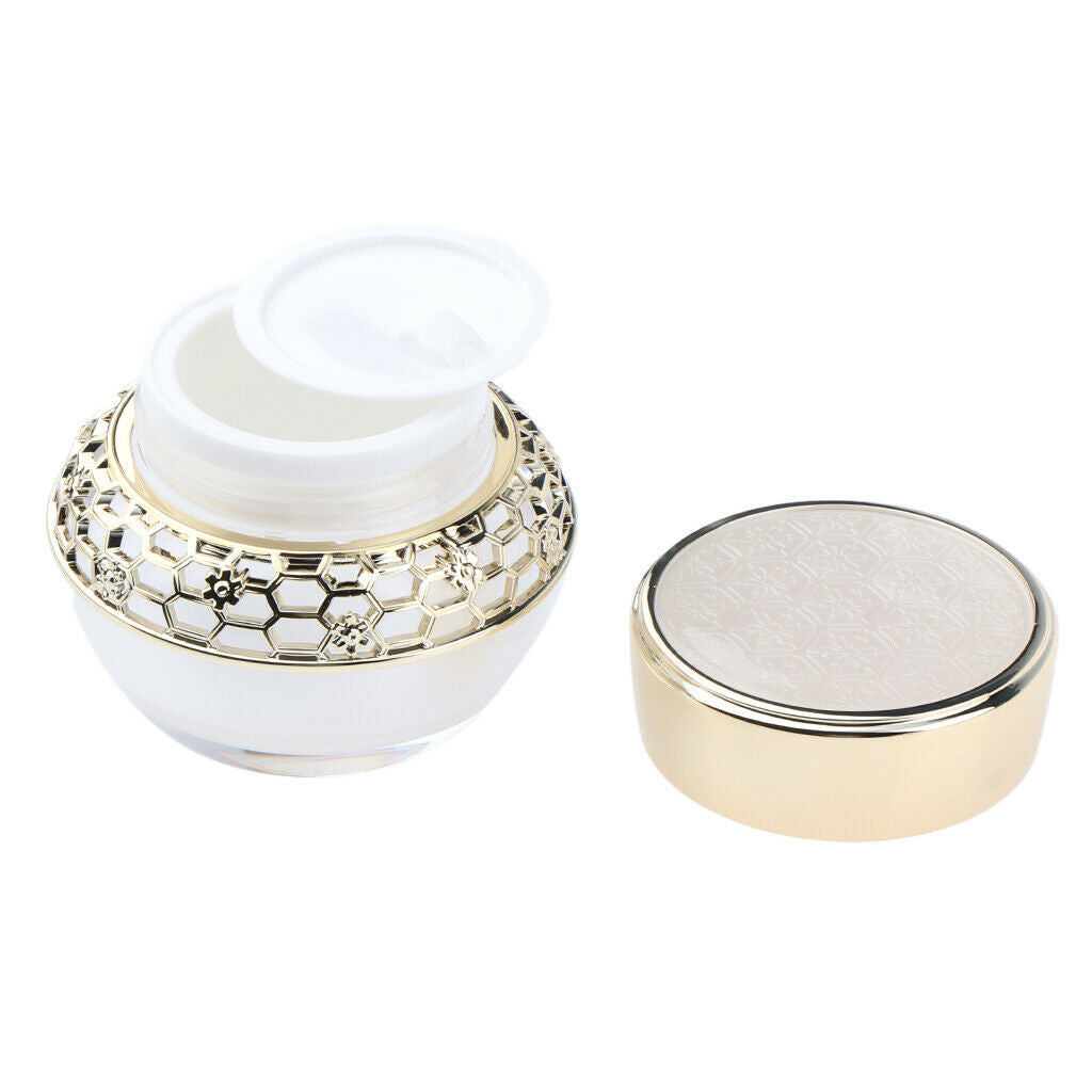 50g+30g Acrylic Container Jars with Inner Liner for Scrubs, Oils, Salves,