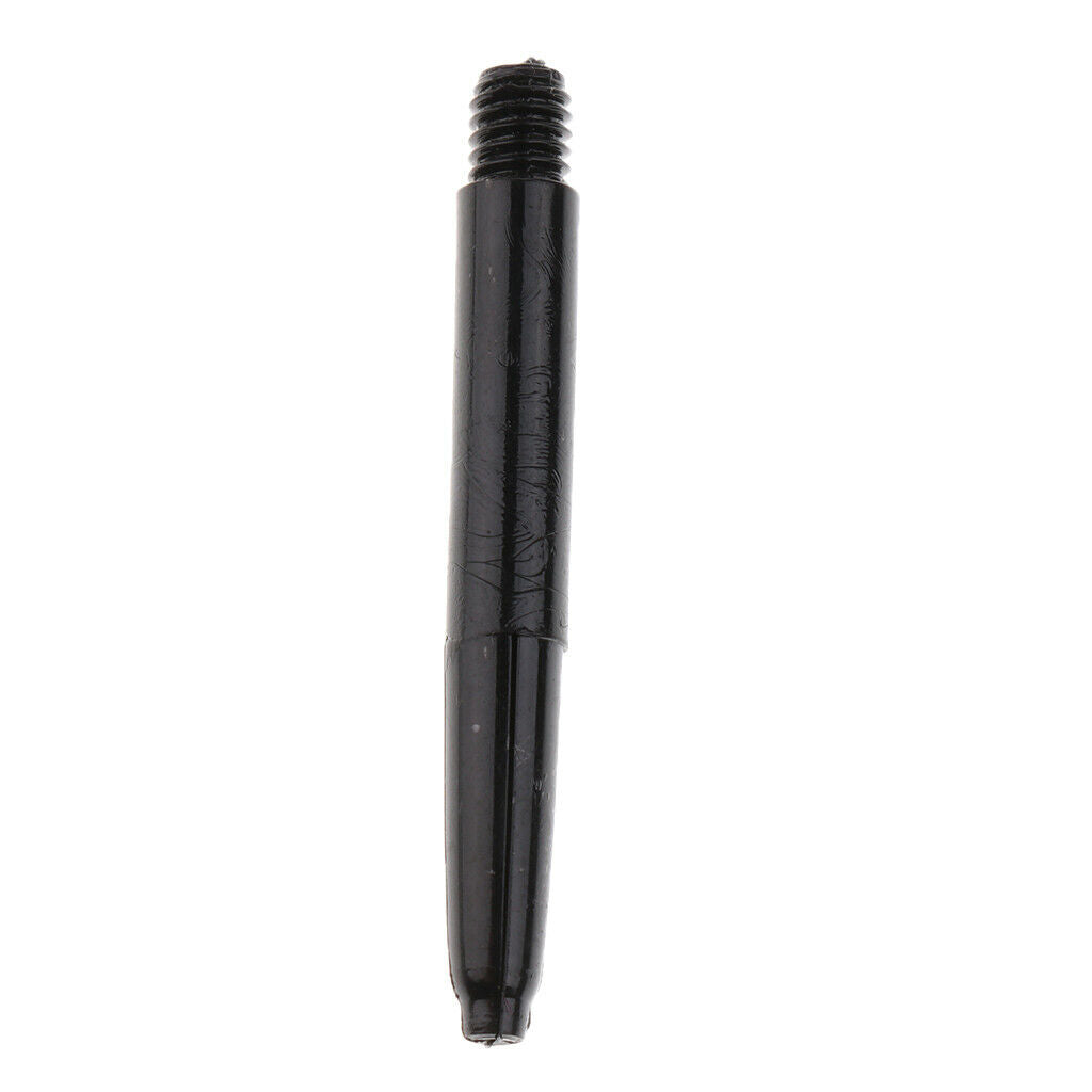 60 Pcs Lightweight 35mm 2BA Thread Plastic Tip  Stems White & Black