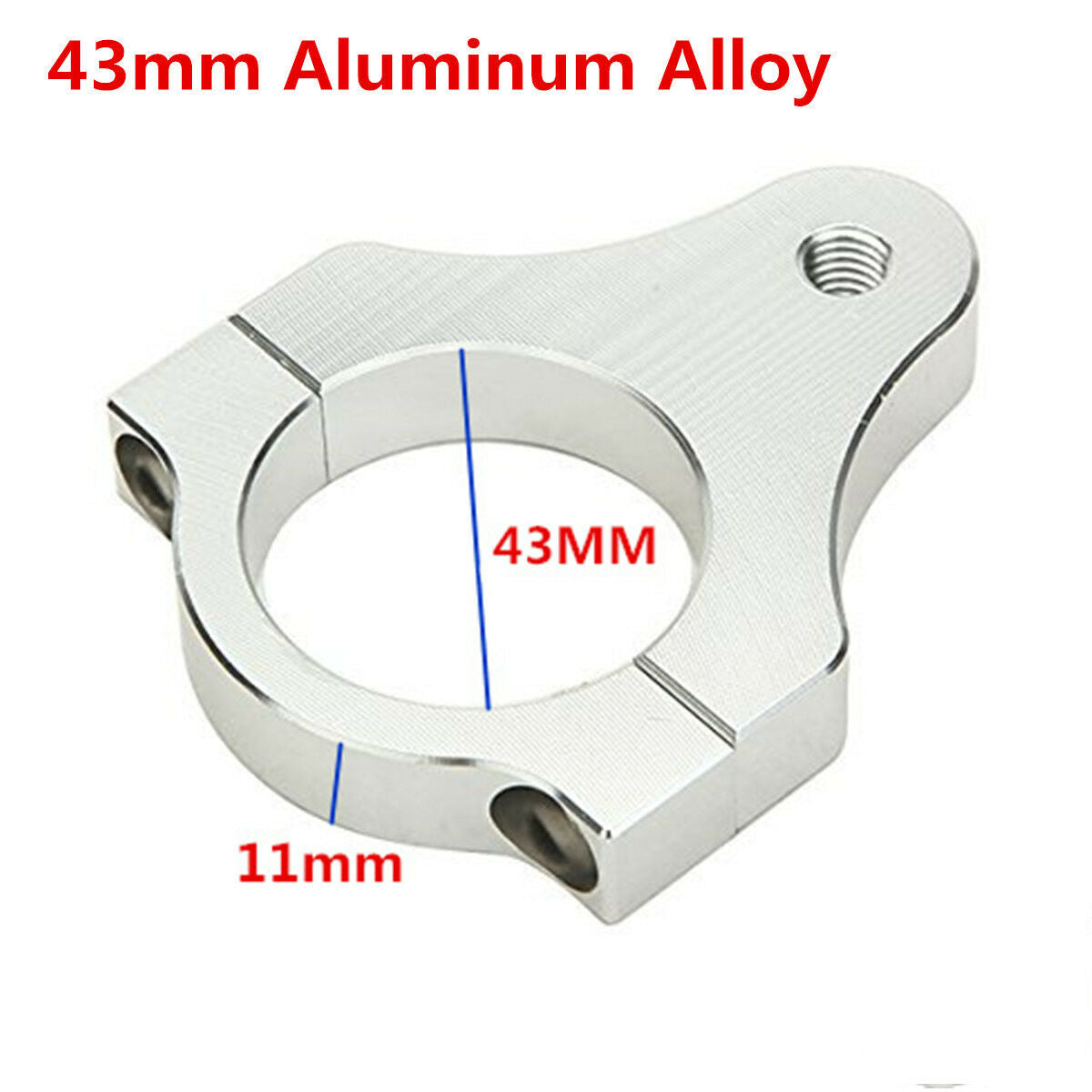 43mm Steering Damper Fork Frame Mounting Clamp Bracket Foot Fixer for Motorcycle