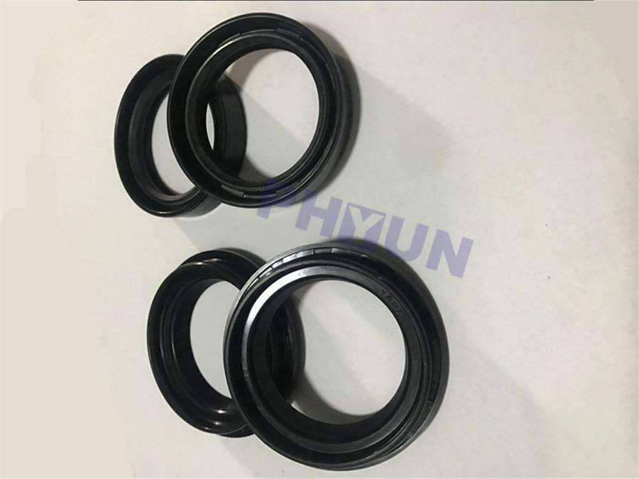 1 Set Front Fork Damper Oil Seals& Dust Seals For KX80 For YZ80 BW200 TW200