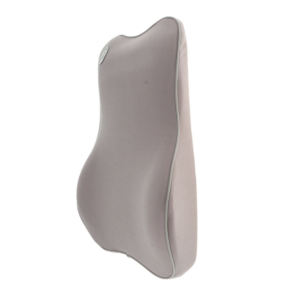 2pcs Car Memory Foam Lumbar Support Cushion Back Pillow for Office Chair