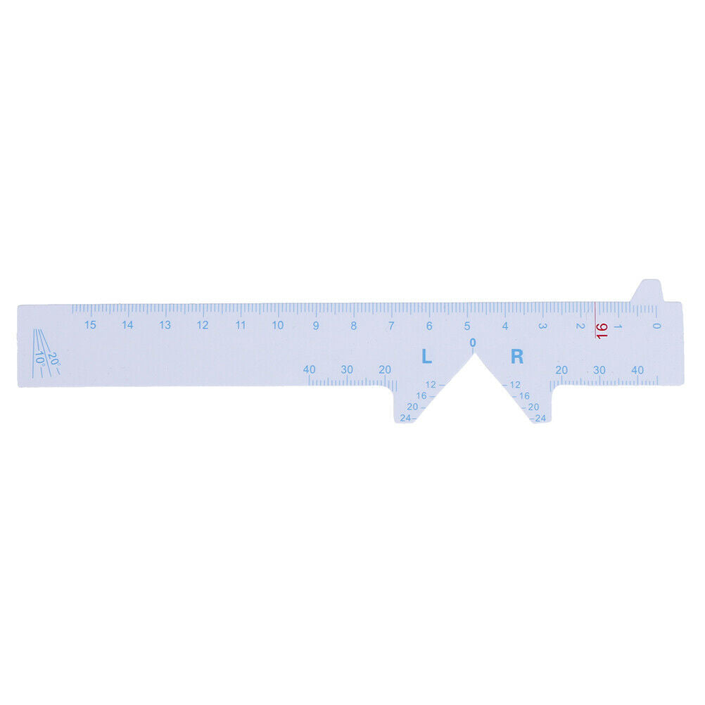 4 Types 4pcs/Set White Eye Straight Edge PD Ruler Pupillary Distance RulersJCDD