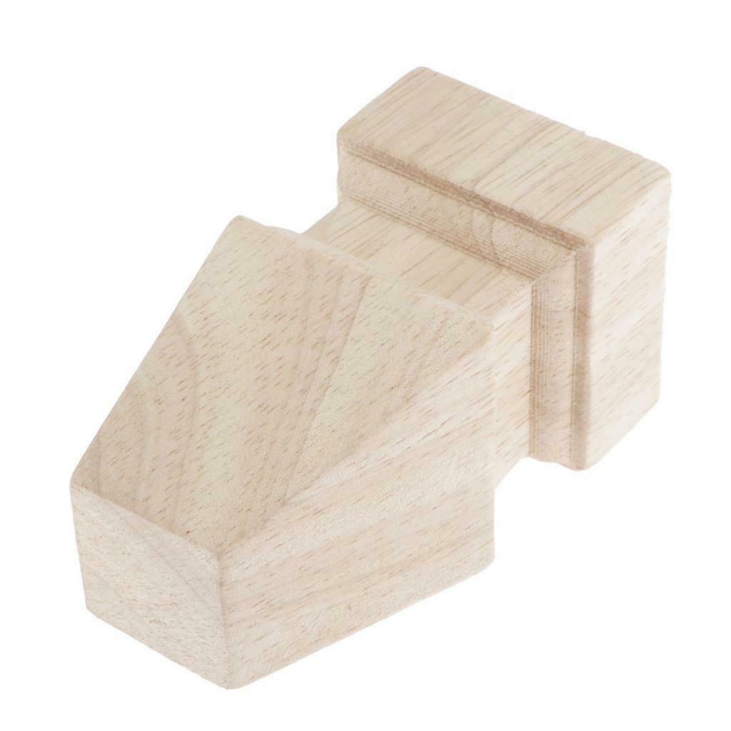 2Pack Sofa Leg Unfinished Furniture Feet For Bedroom Couch Chair Cabinet