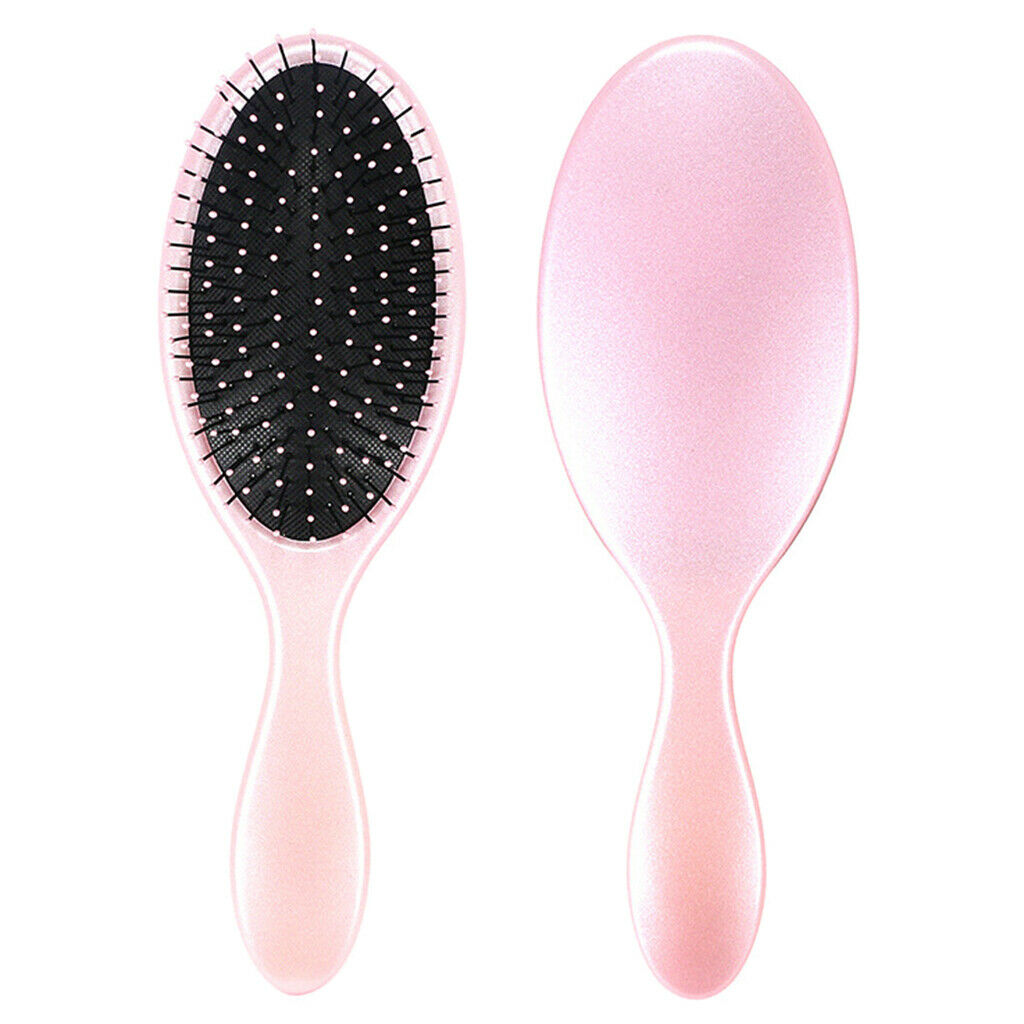 Frizz Free Cushioned Paddle Brush Detangling Air Cushion Hairbrush Comb Blue