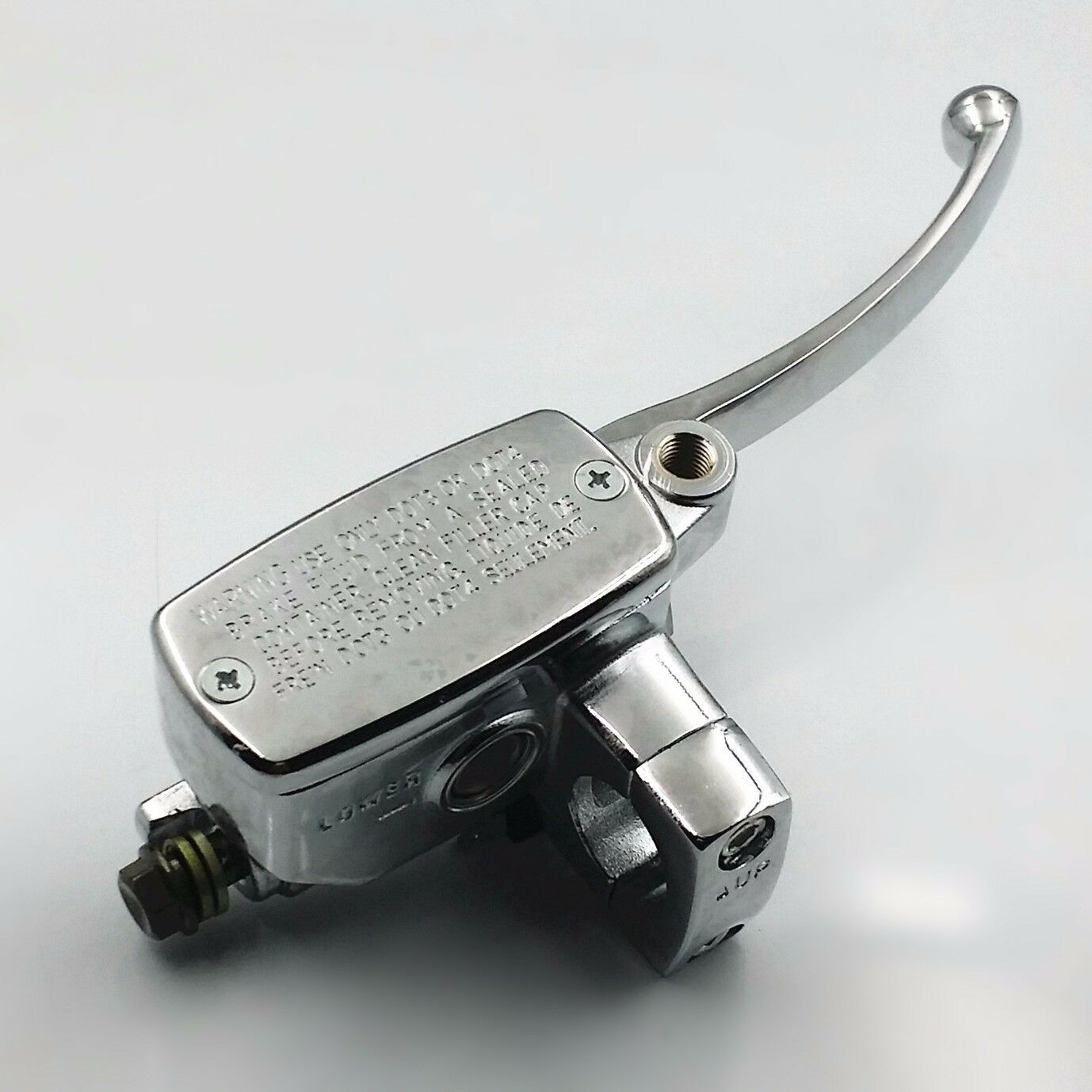 1" 25mm Handlebar Right Brake Reservoir Master Cylinder Motorbike Cruiser CB VT