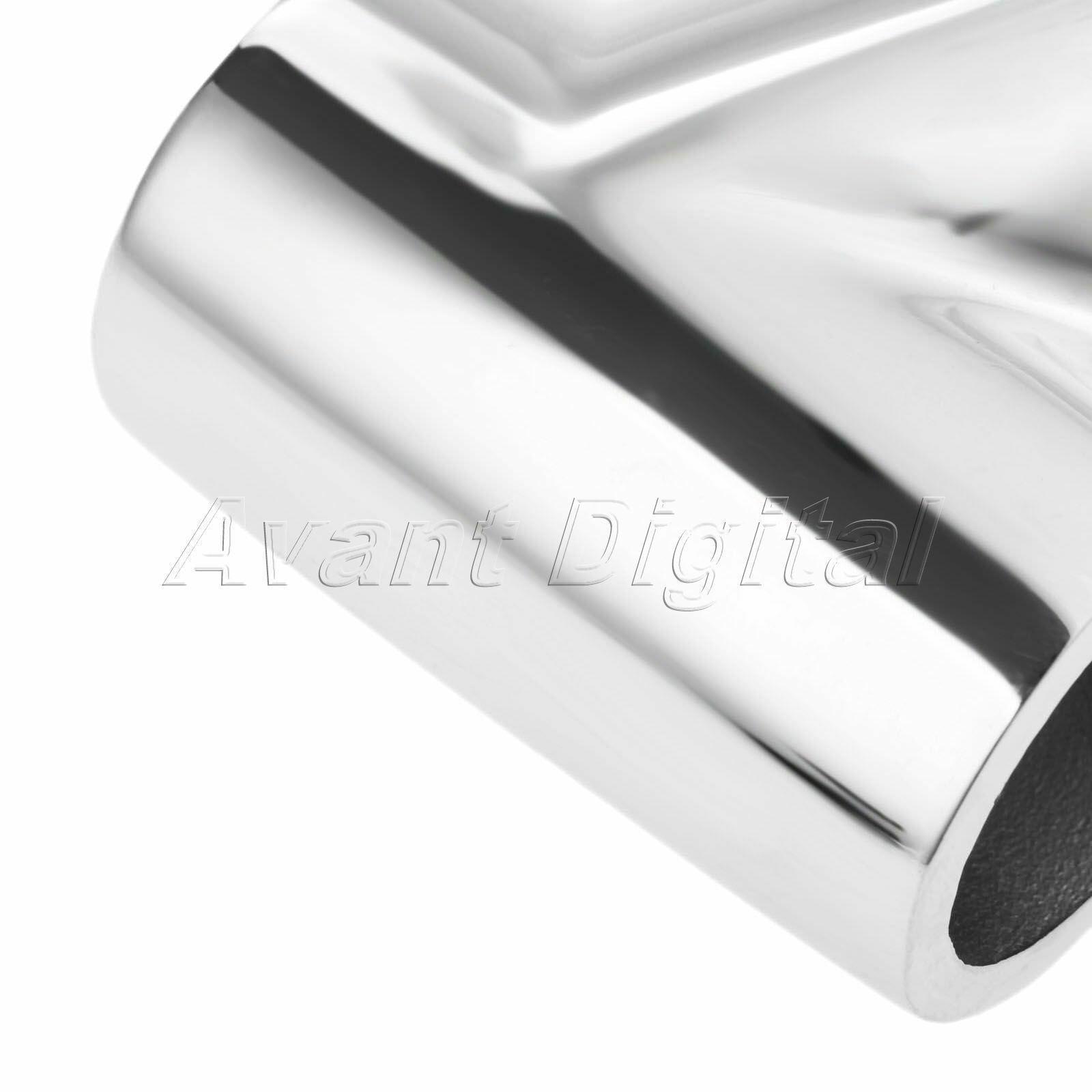 Boat Hand Rail 60 Degree Tee For 7/8" 22mm Tube Pipe 316 marine stainless steel