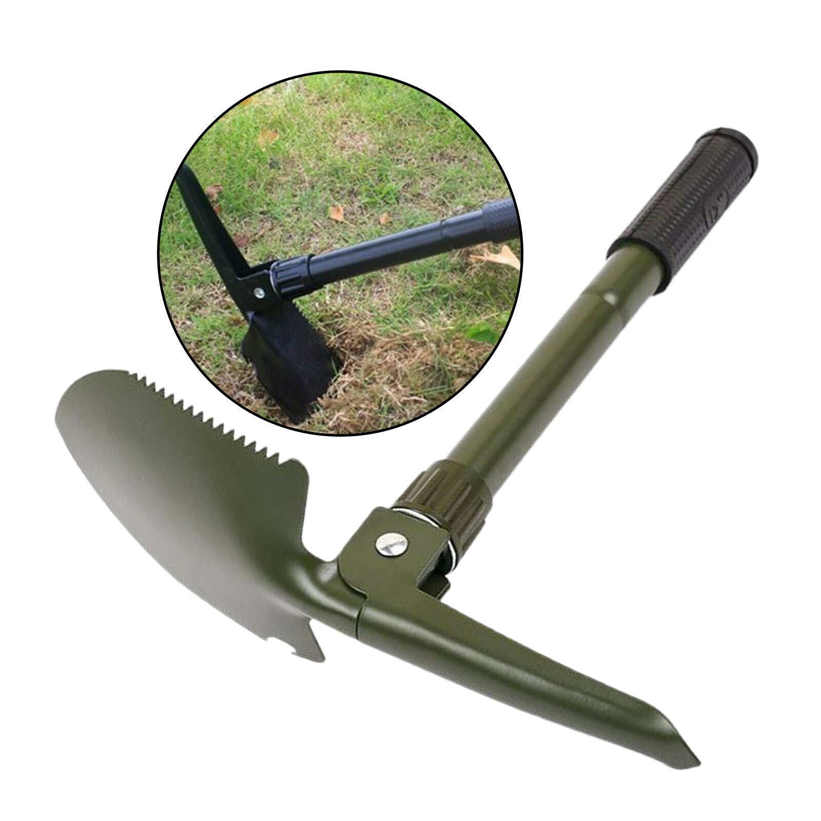 Protable   Folding Shovel Survival Spade Emergency Garden Camping Fishing