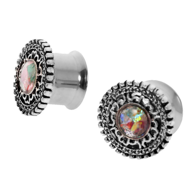 Exaggerate Double Flared Piercings Ear Plug Tunnels Gauges Expanders 12mm