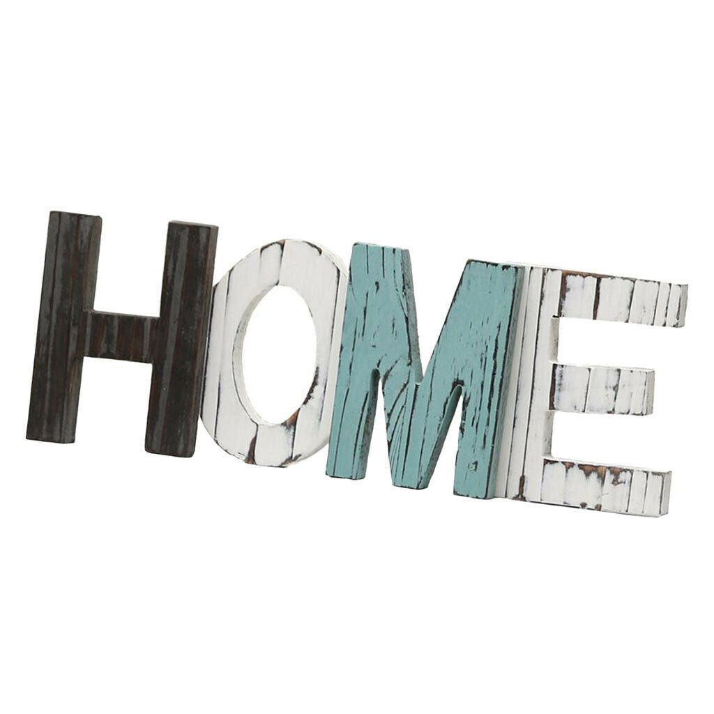 Home '' Wood Schiftzug Stand Deco Letter