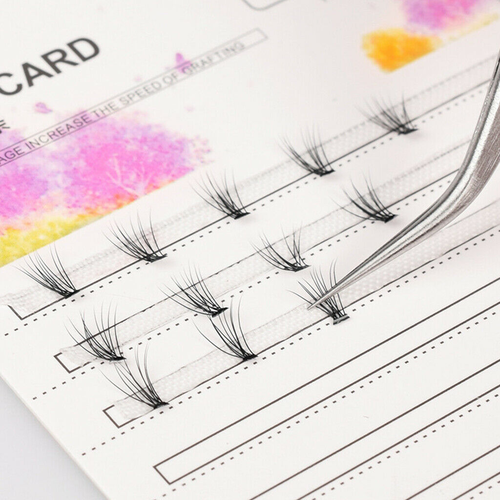 Lots 10 Volume Eyelash Extensions C Curl Easy Fan Cluster  Automatic