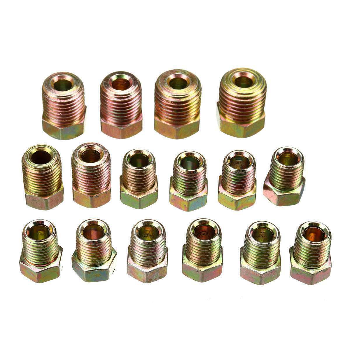 25ft 3/16 Copper Nickel Alloy Brake Line Replacement Tubing Coil and Fitting Kit