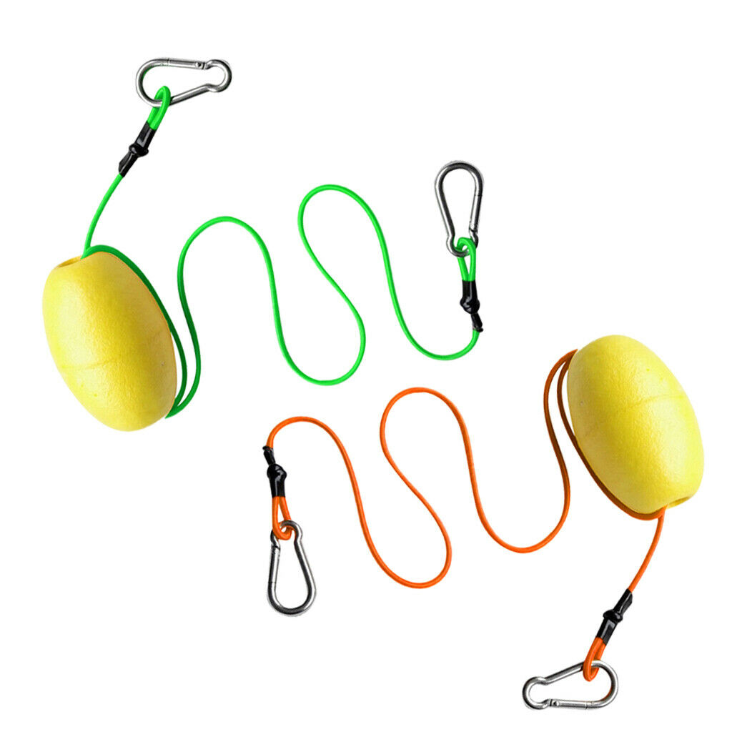 Anchor Tow Cord Tension Line Kayak Canoe Buoy Float with Two Buckles
