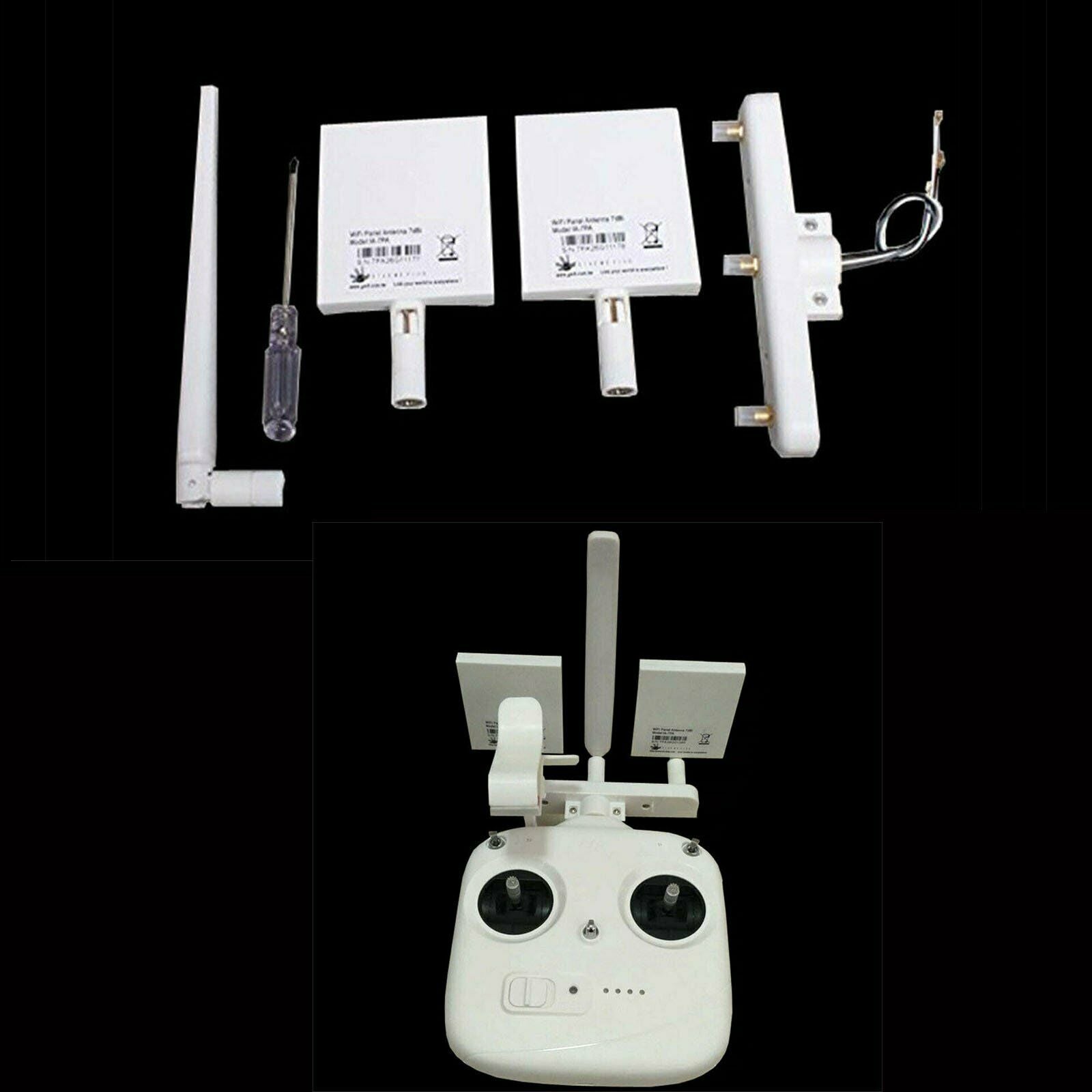 350-1000M WiFi Signal Range Extender Antenna Antenna for DJI Phantom 3 Standard