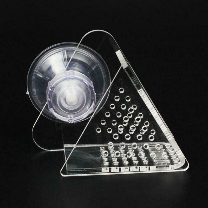 Aquarium Red Worm Feeder Fish Tank Fish Feeding Cup Shrimp Feeder Suction Cup