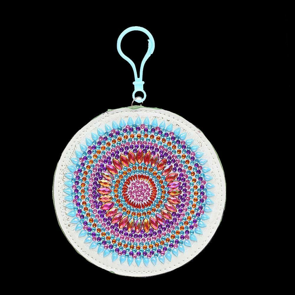 DIY Special Shaped Diamond Painting Mandala Wallet Embroidery Coin Purse @