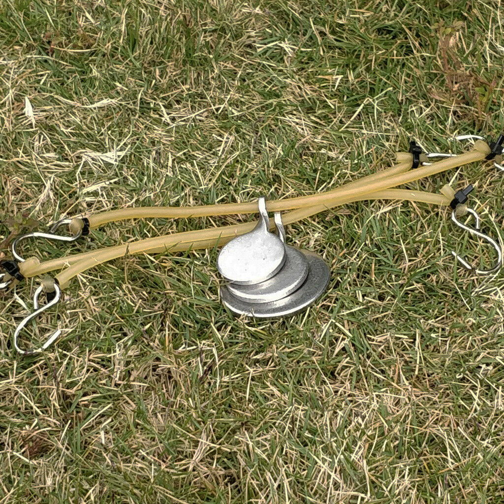 3x Slingshot Target Swinging Aim Reset Catapult Hunting Training Aids Equip