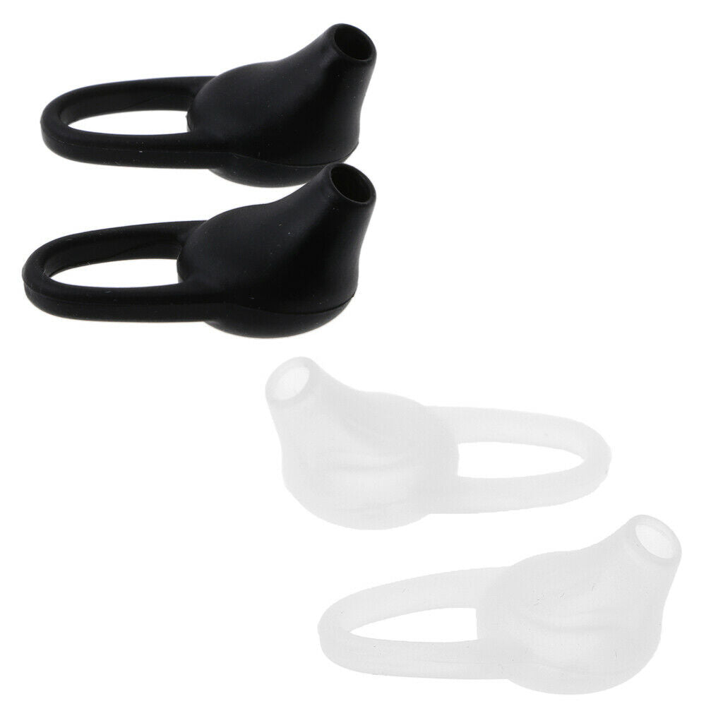 2 Pair Silicone Headphone Cover for Skating, Snowboarding, Cycling, Fitness